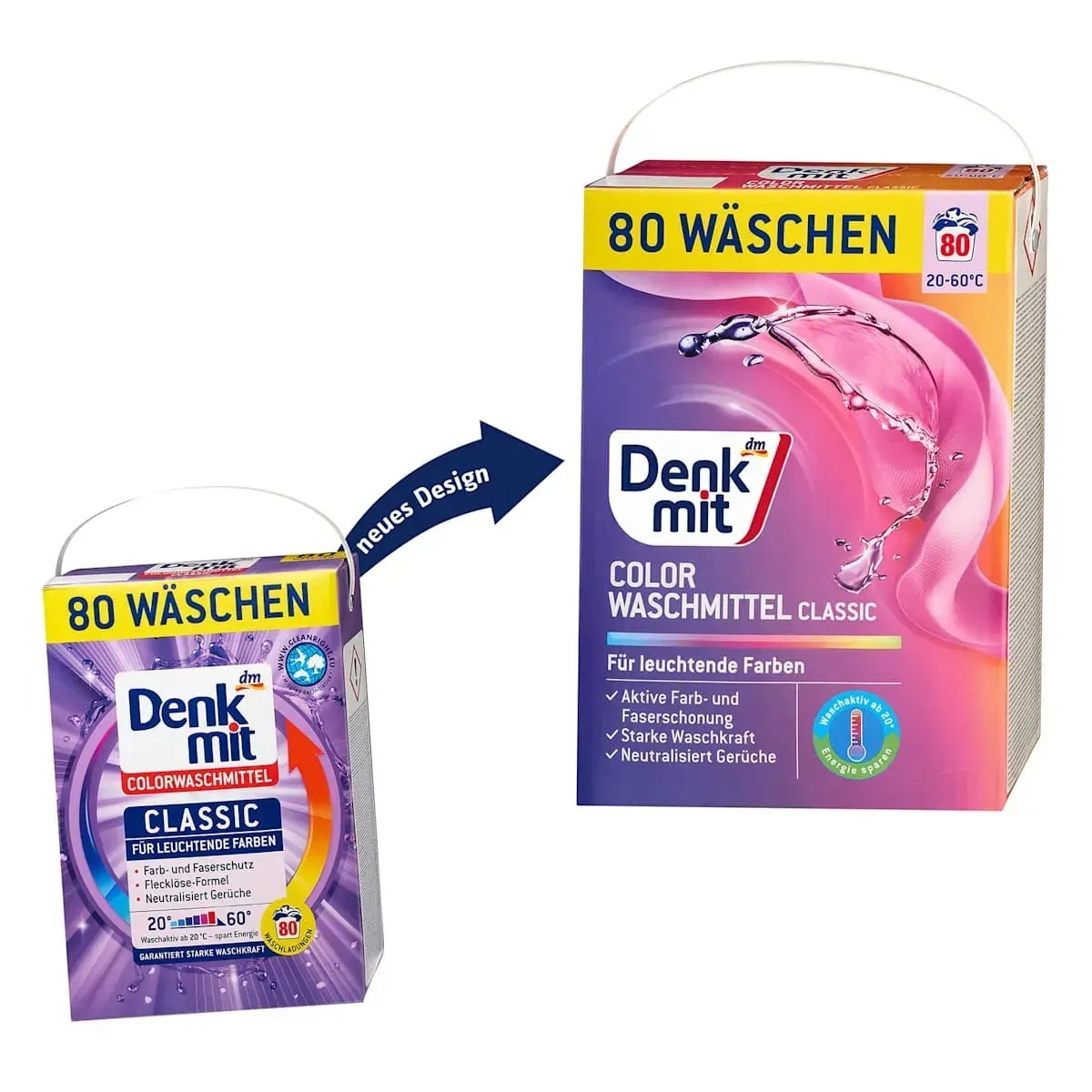Пральний порошок Denkmit Colorwaschmittel Classic 5.2 кг22